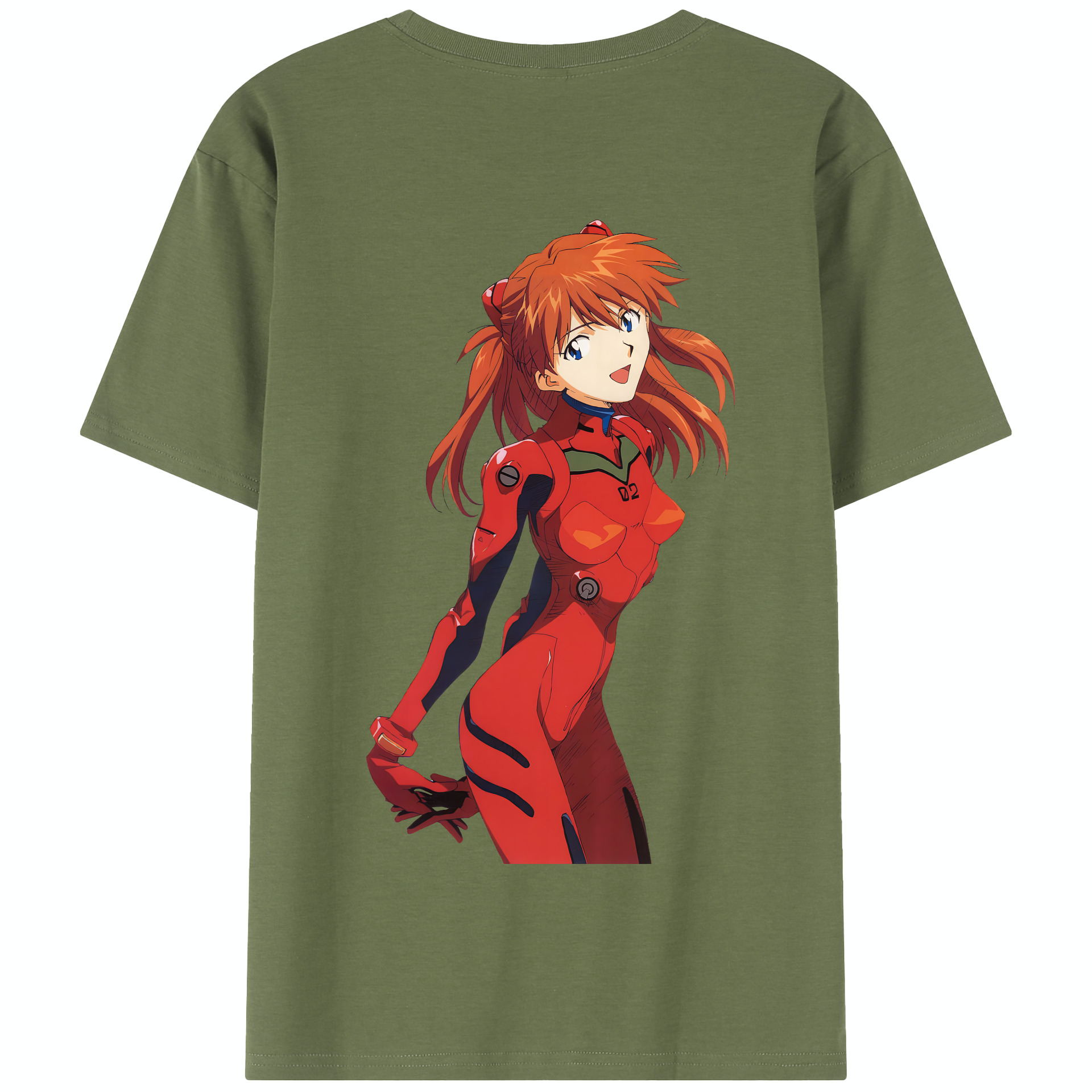 （画像用） EVA 新世紀エヴァンゲリオン 綿100％半袖Tシャツ（背面プリント）